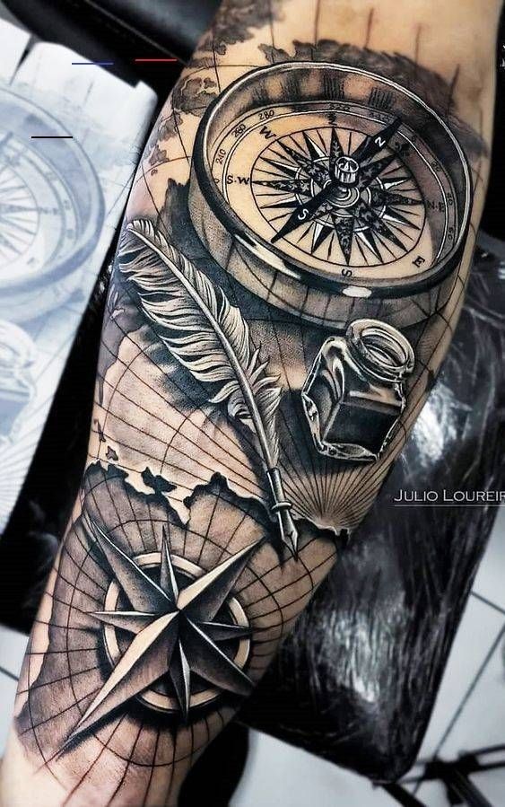 3D Tattoo Sleeve Ideas for Men - Riccda