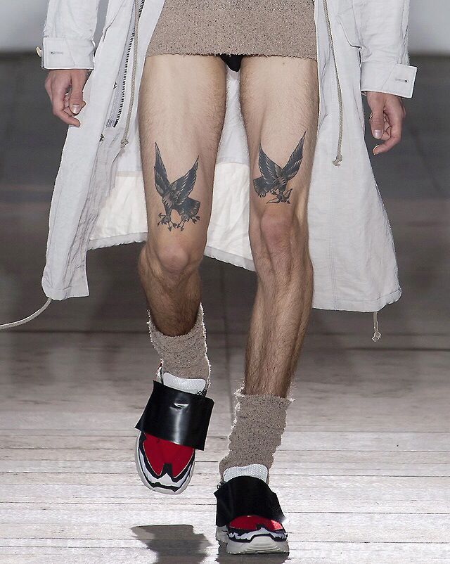 Above the Knee Tattoo Ideas for Men - Riccda