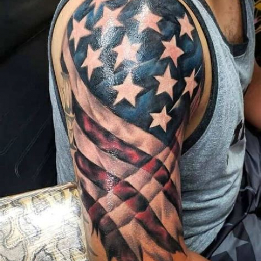 American Flag Tattoo Ideas for Guys American Flag Tattoo Ideas for Guys