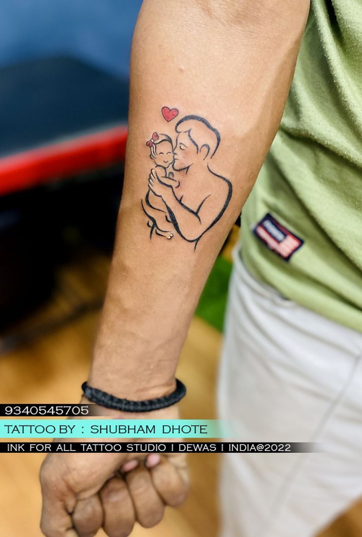 Baby Girl Tattoo Ideas For Dad Riccda baby-girl-tattoo-ideas-for-dad-riccda