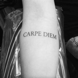 Carpe Diem Tattoo Ideas for Guys Carpe Diem Tattoo Ideas for Guys