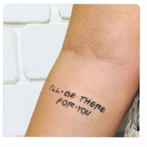 Cute Friends TV Show Tattoo Ideas Cute Friends TV Show Tattoo Ideas