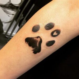Dog Paw Tattoo Ideas for Ladies Dog Paw Tattoo Ideas for Ladies