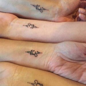 Family of 4 Tattoo Ideas with Meaning Family of 4 Tattoo Ideas with Meaning