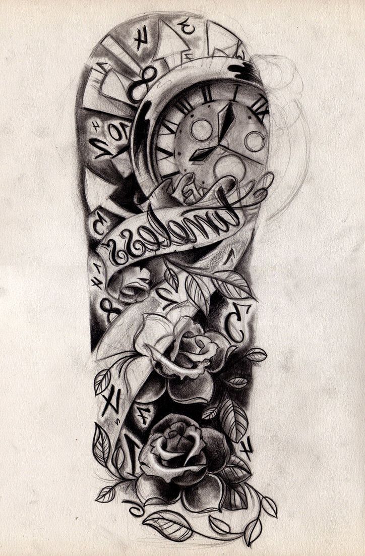 Half Sleeve Tattoo Drawing Ideas for Men - Riccda
