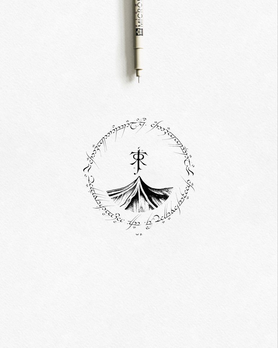 Lord of the Rings Tattoo Ideas Small - Riccda