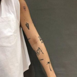 Mens Stick and Poke Tattoo Ideas Mens Stick and Poke Tattoo Ideas