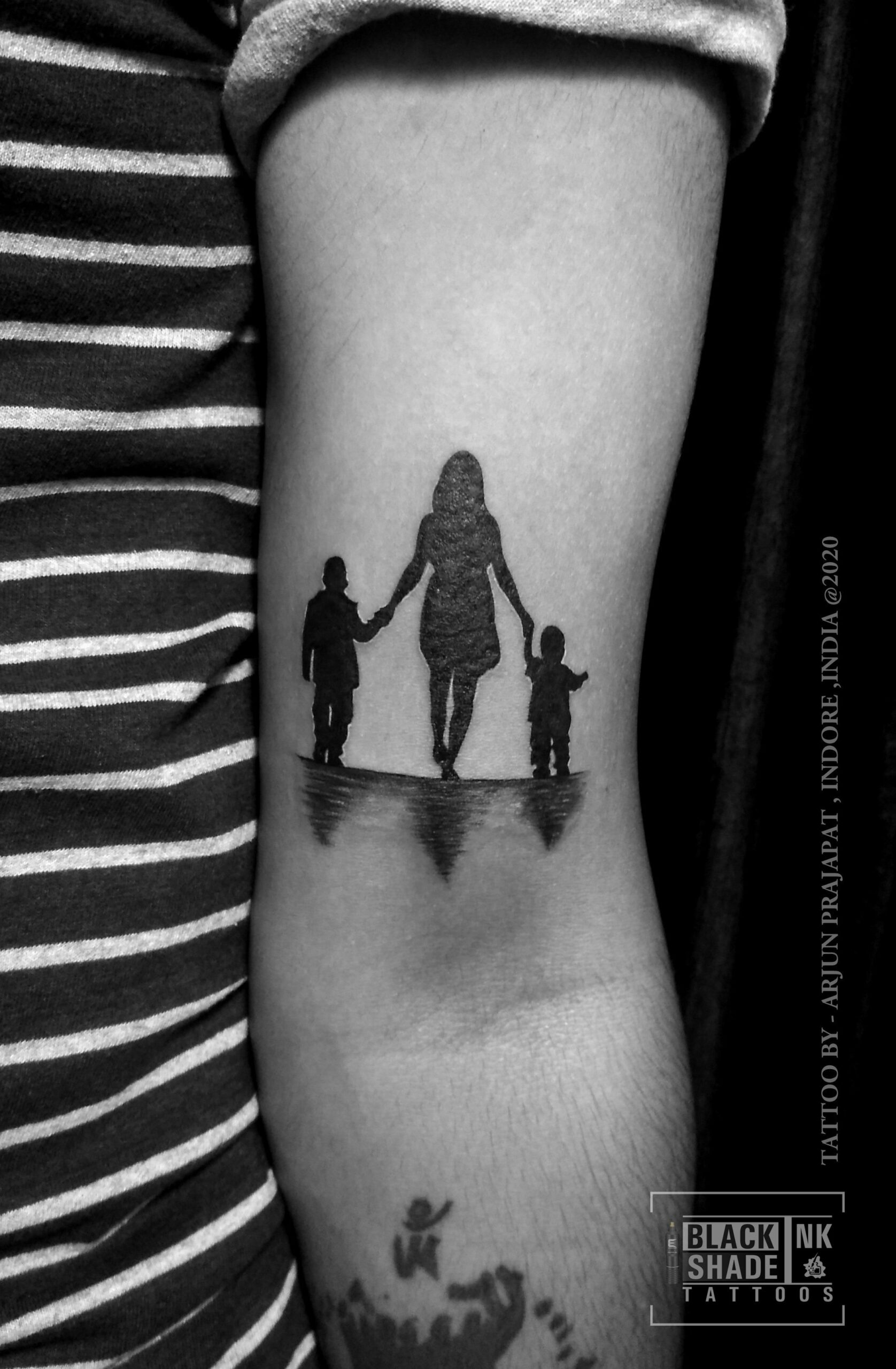Mother and 2 Sons Tattoo Ideas - Riccda