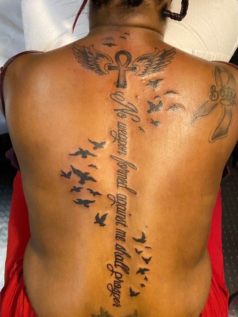 No Weapon Formed Against Me Shall Prosper Tattoo Ideas - Riccda