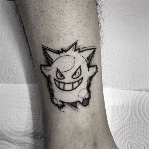 Pokemon Tattoo Ideas Black and White Pokemon Tattoo Ideas Black and White