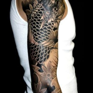 sleeve-tattoos-ideas-black-and-white