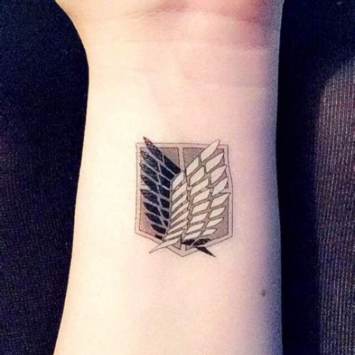 Small Attack on Titan Tattoo Ideas Small Attack on Titan Tattoo Ideas