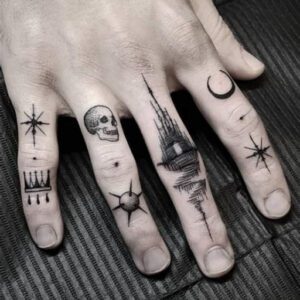 Small Finger Tattoo Ideas for Men Small Finger Tattoo Ideas for Men