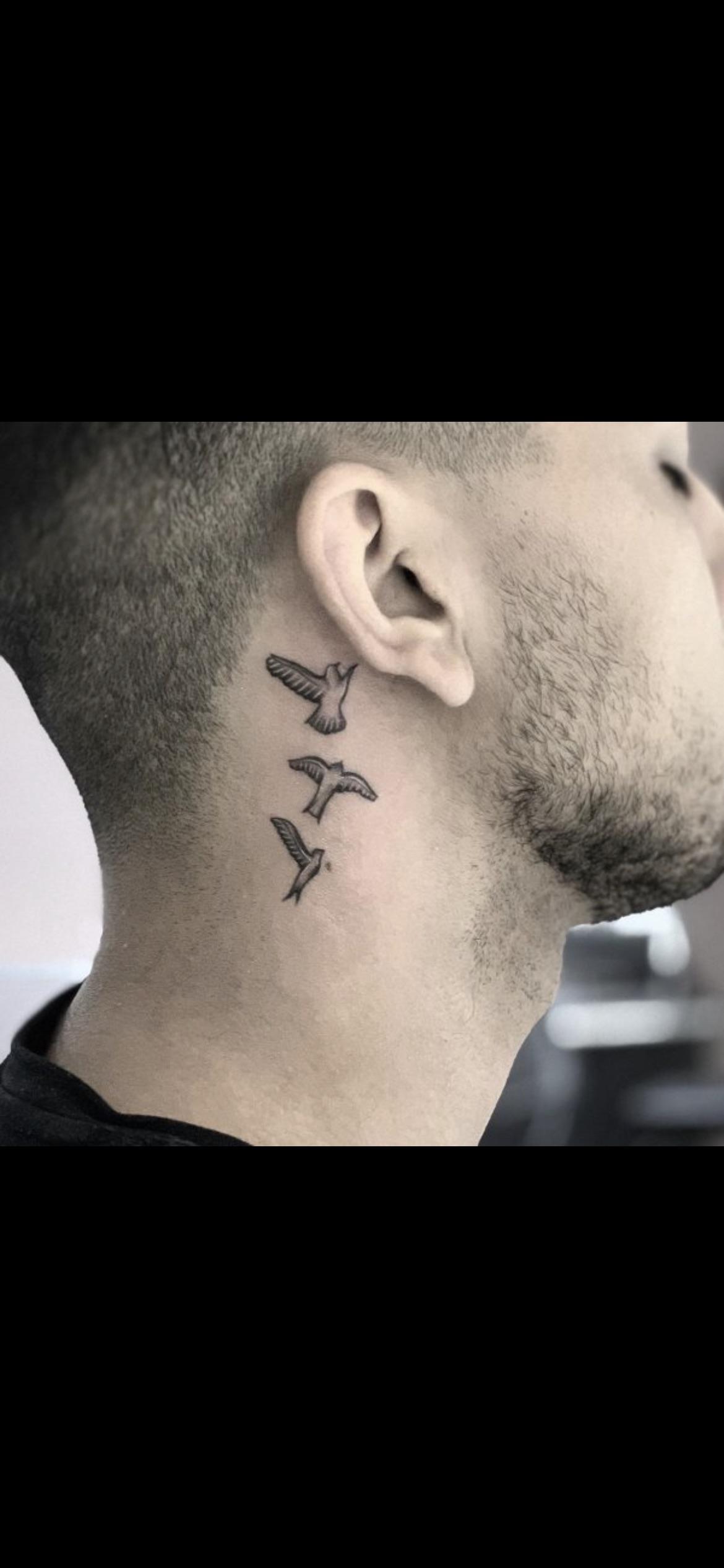 Small Neck Tattoo Ideas