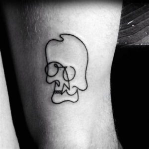 Small Skull Tattoo Ideas for Men Small Skull Tattoo Ideas for Men
