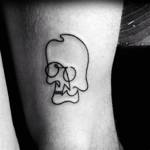 Small Skull Tattoo Ideas for Men Small Skull Tattoo Ideas for Men