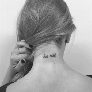 Small Tattoo Ideas Back of Neck Small Tattoo Ideas Back of Neck