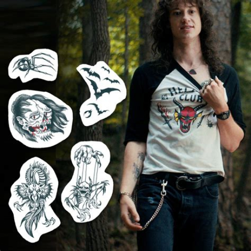 Stranger Things Tattoo Ideas Eddie Munson Stranger Things Tattoo Ideas Eddie Munson