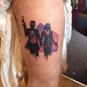 Tattoo Ideas: Bonnie and Clyde Tattoos Tattoo Ideas: Bonnie and Clyde Tattoos