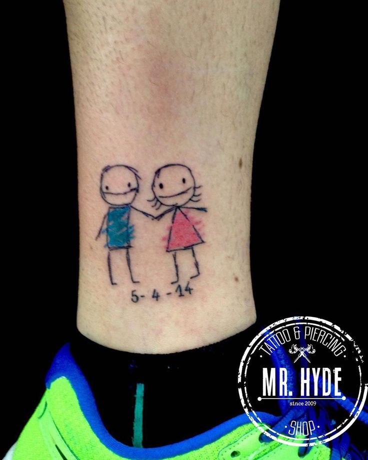 Tattoo Ideas for Father of Twins - Riccda