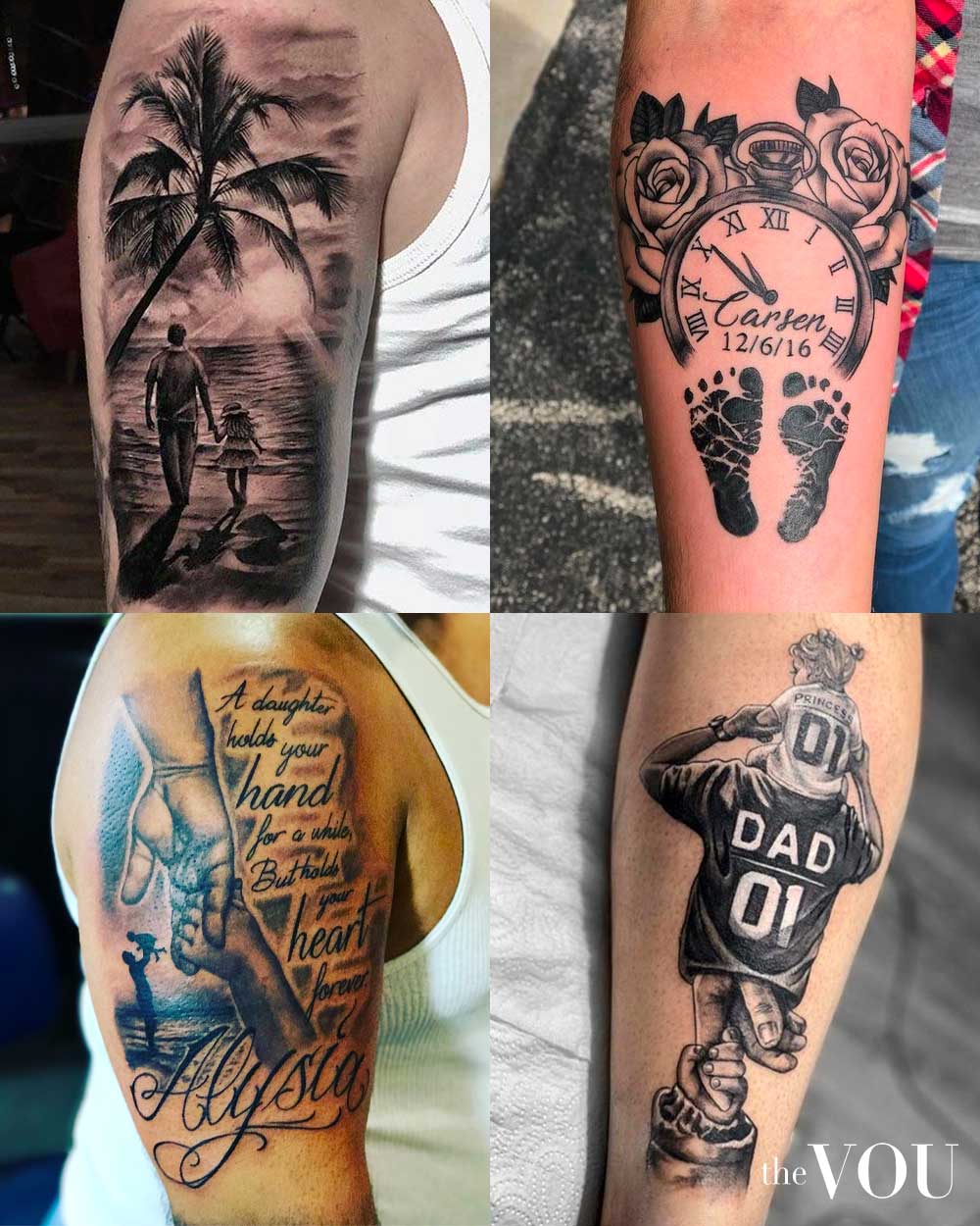 Tattoo Ideas for Guys with Daughters - Riccda