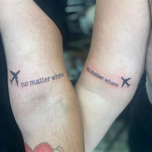 Tattoo Ideas for Long Distance Relationships Tattoo Ideas for Long Distance Relationships