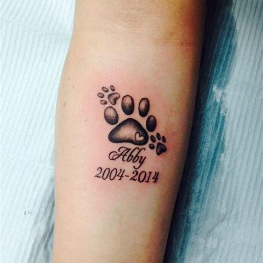 Tattoo Ideas for Loss of Dog Tattoo Ideas for Loss of Dog
