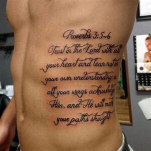 Tattoo Ideas for Men Bible Verse Tattoo Ideas for Men Bible Verse