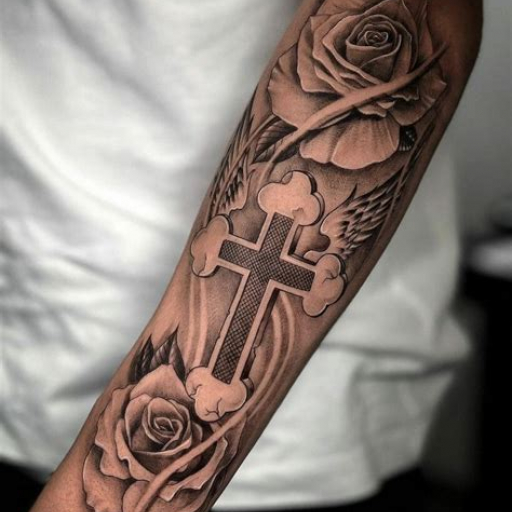 Tattoo Ideas for Men Forearm Cross Tattoo Ideas for Men Forearm Cross