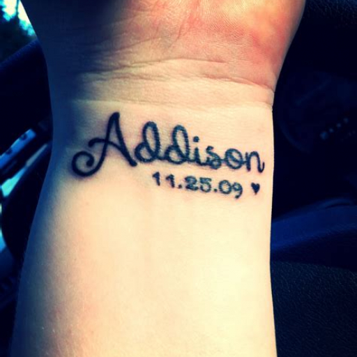 Tattoo Ideas for My Daughter’s Name Tattoo Ideas for My Daughter’s Name