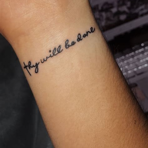 Thy Will Be Done Tattoo Ideas Thy Will Be Done Tattoo Ideas