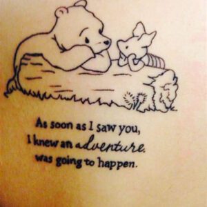Winnie the Pooh Tattoo Ideas for Females