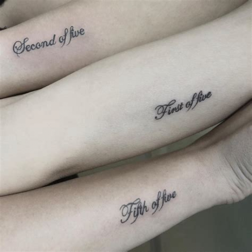 3 Siblings Tattoo Ideas with Meaning 3 Siblings Tattoo Ideas with Meaning