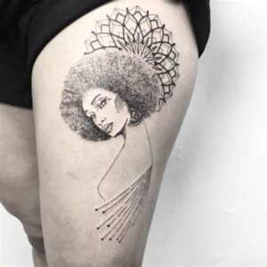 Afro Tattoo Natural Hair Tattoo Ideas Afro Tattoo Natural Hair Tattoo Ideas