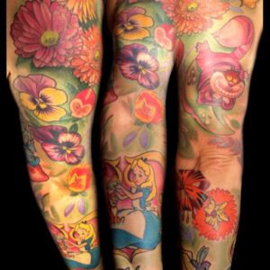 Alice in Wonderland Tattoo Ideas for Women Alice in Wonderland Tattoo Ideas for Women