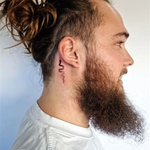 Behind Ear Tattoo Ideas For Men Behind Ear Tattoo Ideas For Men