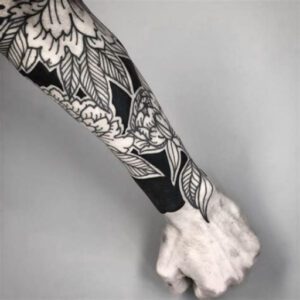 Black and White Forearm Tattoo Ideas
