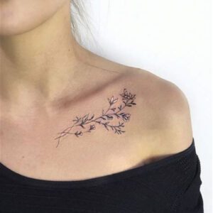 Collar Bone Tattoo Ideas for Women Collar Bone Tattoo Ideas for Women