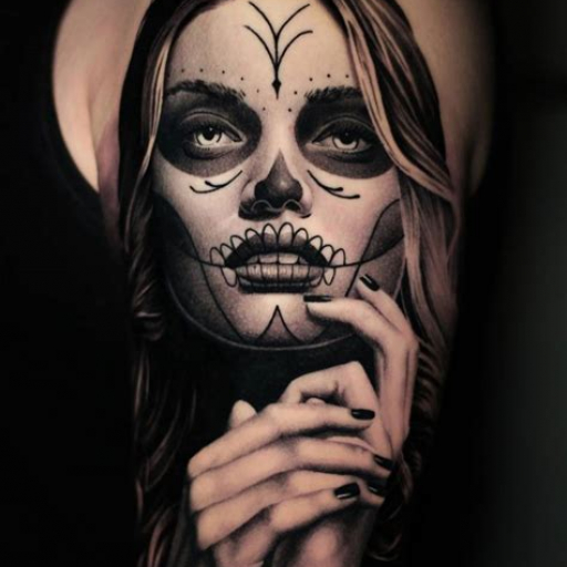 Day of the Dead Tattoo Sleeve Ideas Day of the Dead Tattoo Sleeve Ideas
