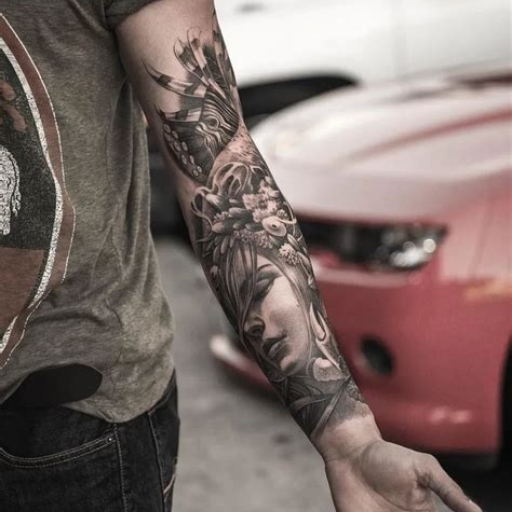 Forearm Tattoo Ideas for Men Medium Size Forearm Tattoo Ideas for Men Medium Size