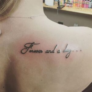 Forever and a Day Tattoo Ideas Forever and a Day Tattoo Ideas