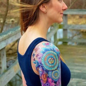 Freestyle Sleeve Tattoo Ideas for Females