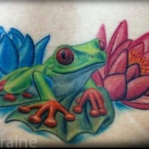 Frog on Lily Pad Tattoo Ideas Frog on Lily Pad Tattoo Ideas