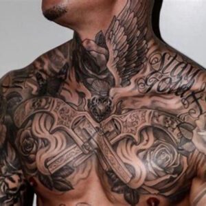 Full Neck Tattoo Ideas for Men Full Neck Tattoo Ideas for Men