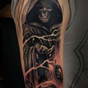 Grim Reaper Tattoo Ideas for Men Grim Reaper Tattoo Ideas for Men