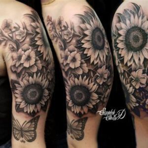 Half Sleeve Tattoo Ideas Black and Grey Half Sleeve Tattoo Ideas Black and Grey