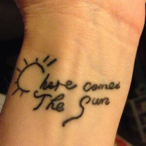 Here Comes the Sun Tattoo Ideas Here Comes the Sun Tattoo Ideas