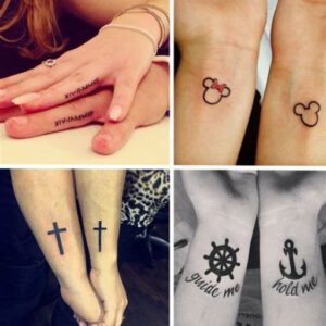 Husband and Wife Tattoo Ideas Small Husband and Wife Tattoo Ideas Small