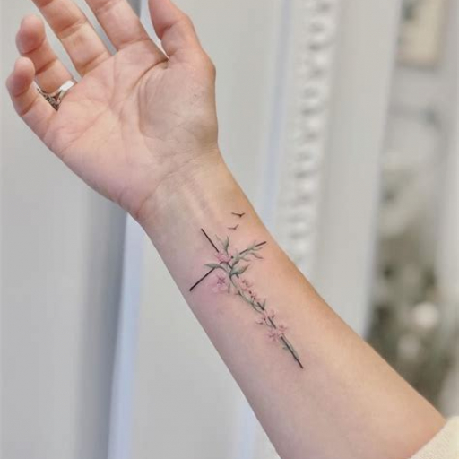 Ideas to Add to a Cross Tattoo Ideas to Add to a Cross Tattoo