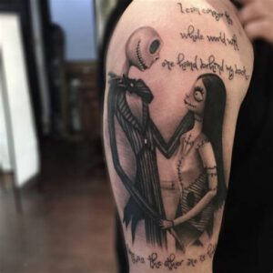 Jack Skellington and Sally Tattoo Ideas Jack Skellington and Sally Tattoo Ideas